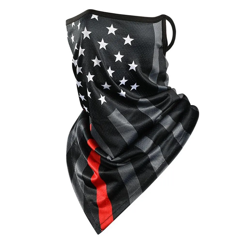 American Flag Riding Mask UV Protection Thin and light Cycling Hiking