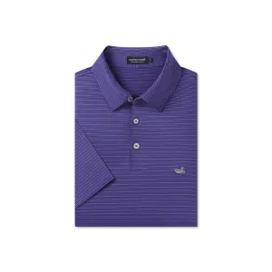 Bermuda Performance Polo - Clearwater Stripe