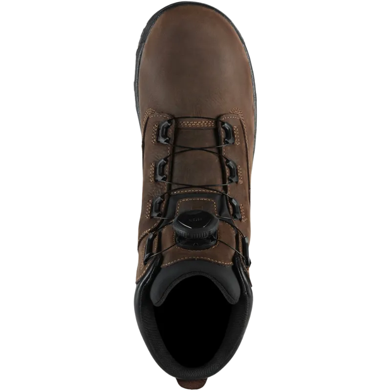 Caliper BOA Waterproof Alumnium Toe 6" Boot | Brown