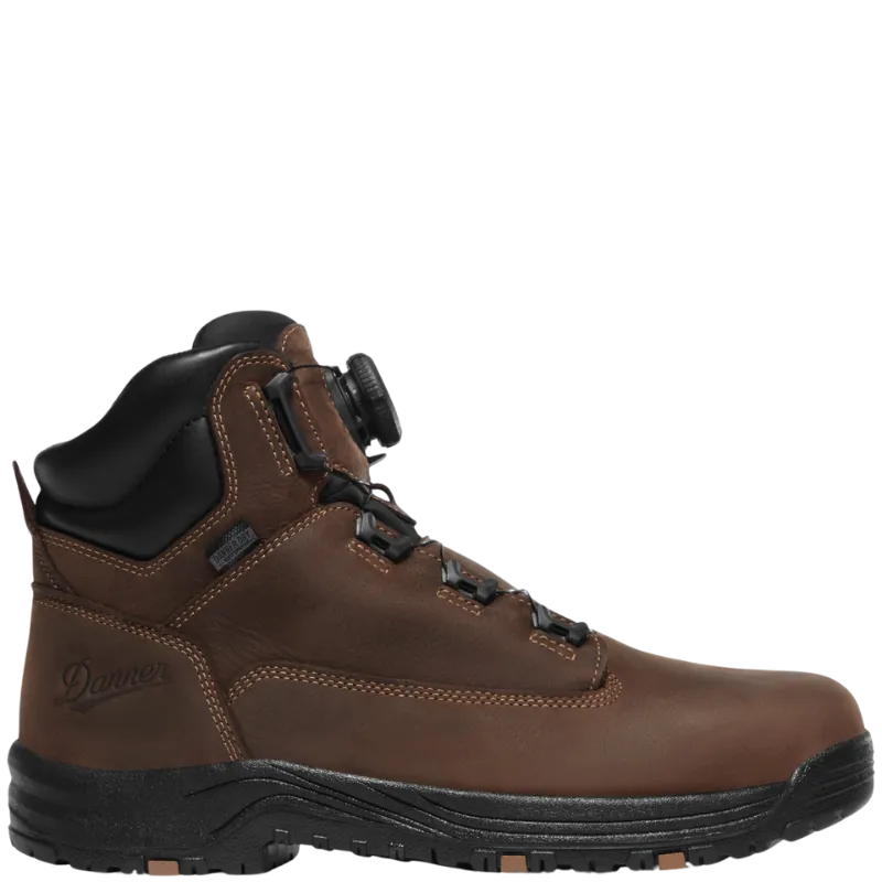 Caliper BOA Waterproof Alumnium Toe 6" Boot | Brown