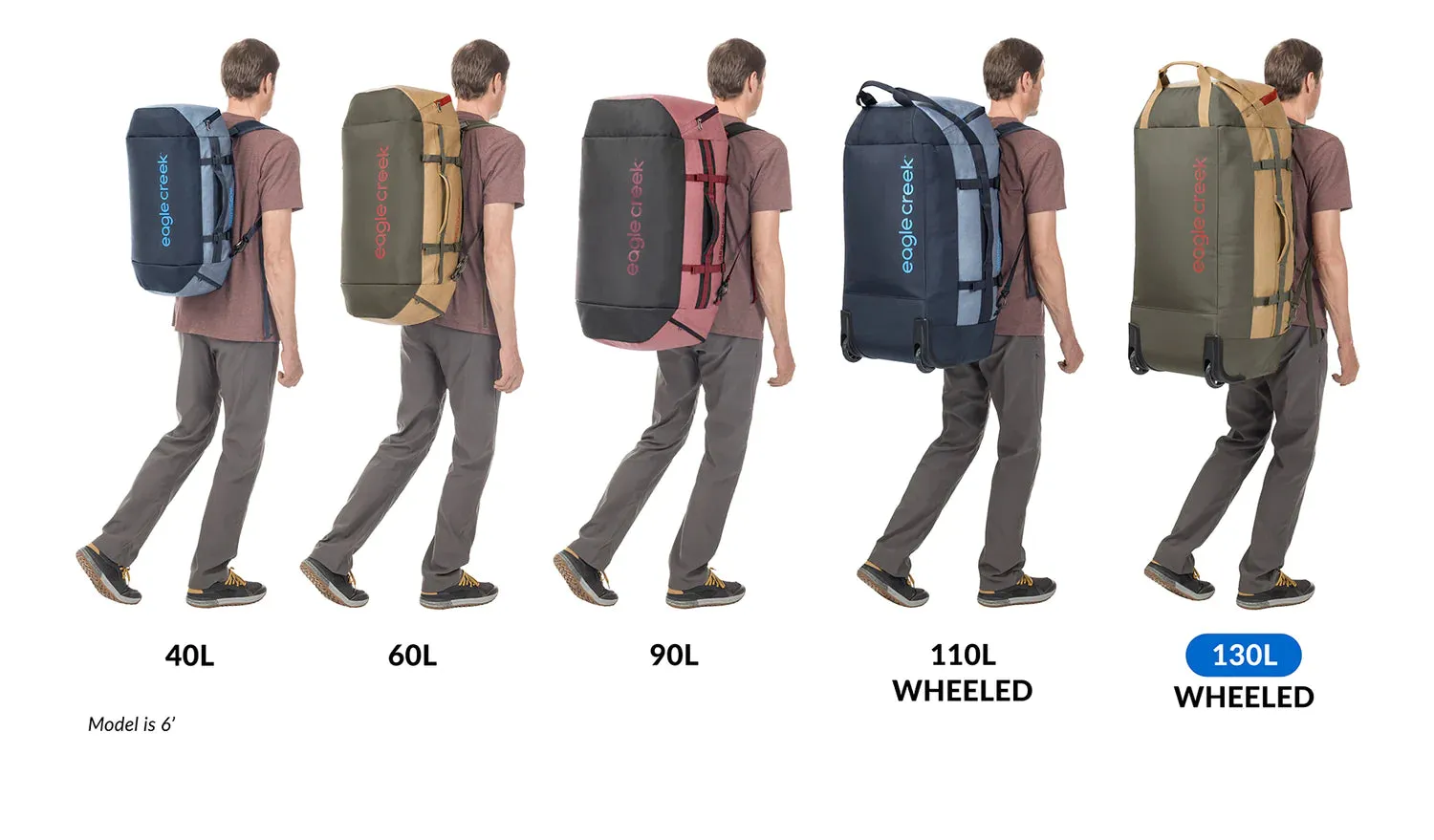 CARGO HAULER WHEELED DUFFEL 130L