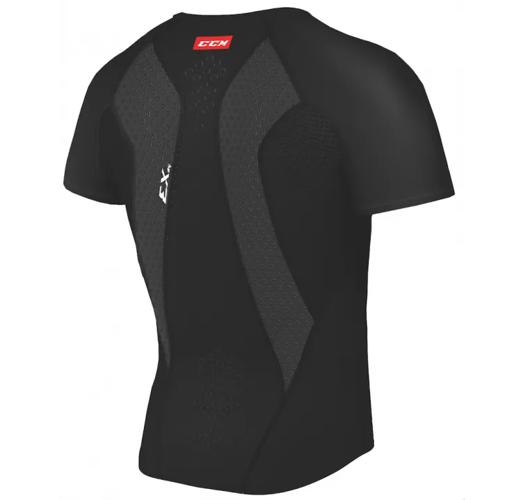 CCM Short-Sleeve Performance Compression Top for Men