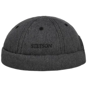 Cotton Melange Docker Hat by Stetson