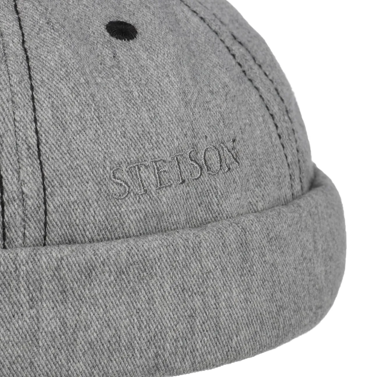 Cotton Melange Docker Hat by Stetson