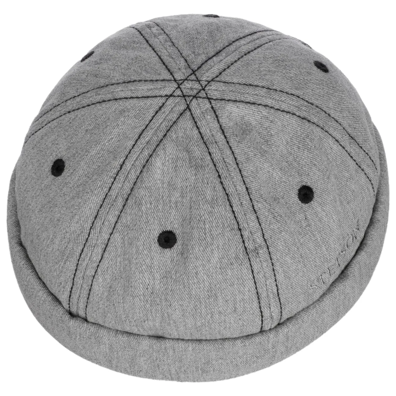Cotton Melange Docker Hat by Stetson