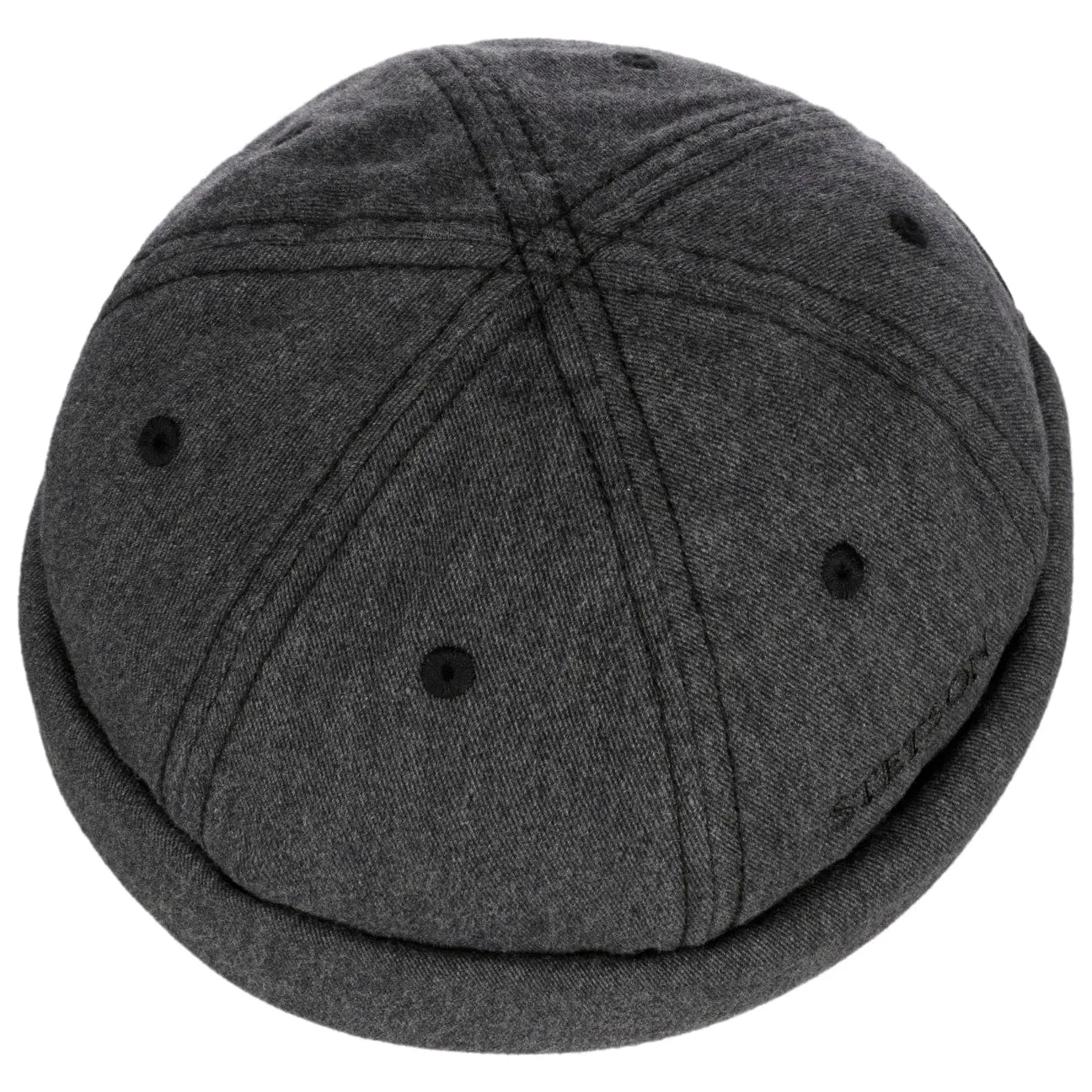 Cotton Melange Docker Hat by Stetson