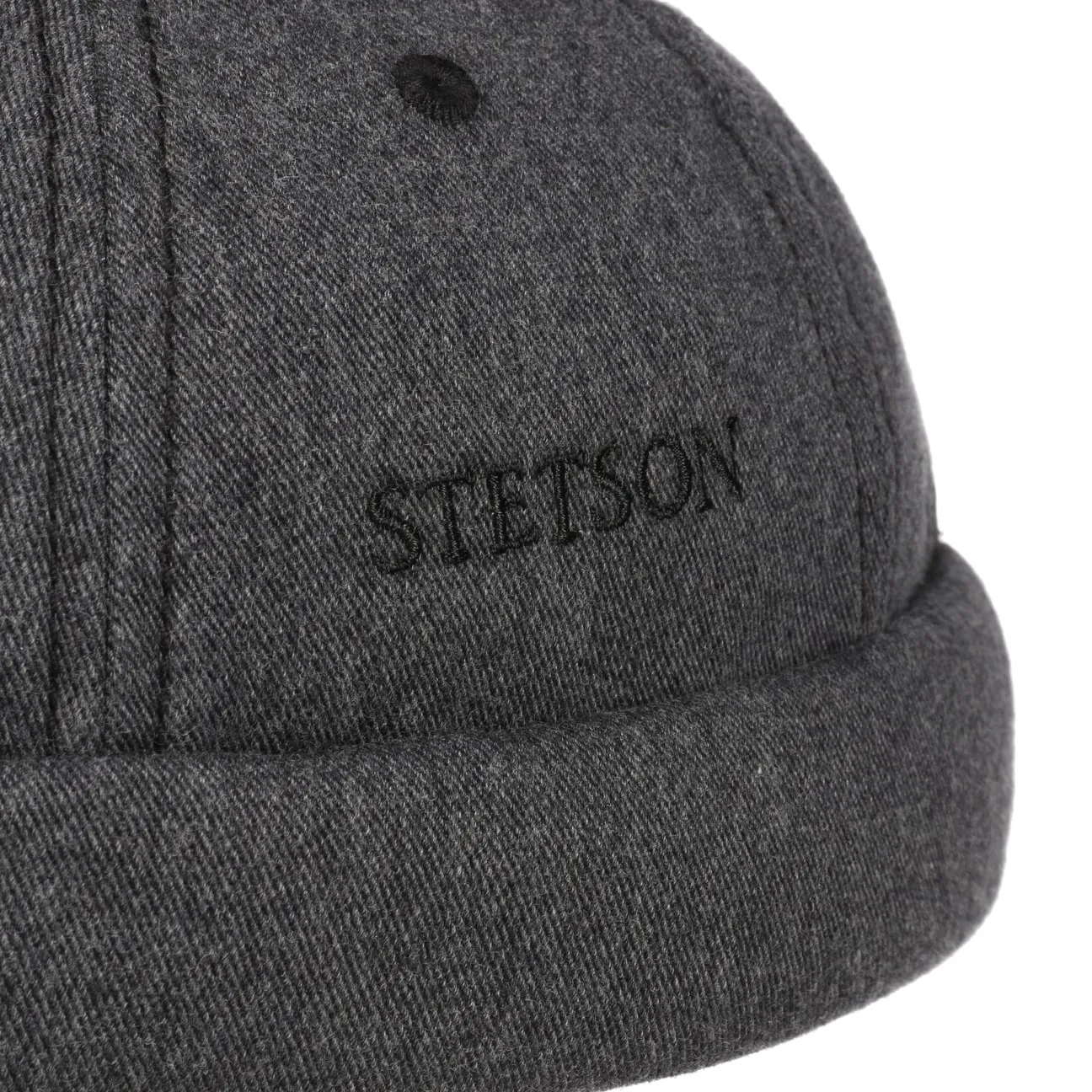 Cotton Melange Docker Hat by Stetson