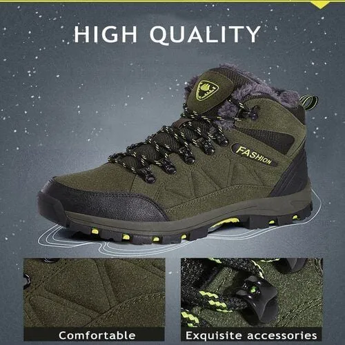 Cuzcare Orthopedic Women Boot Arch Support Warm Fur NonSlip High Ankle Boots