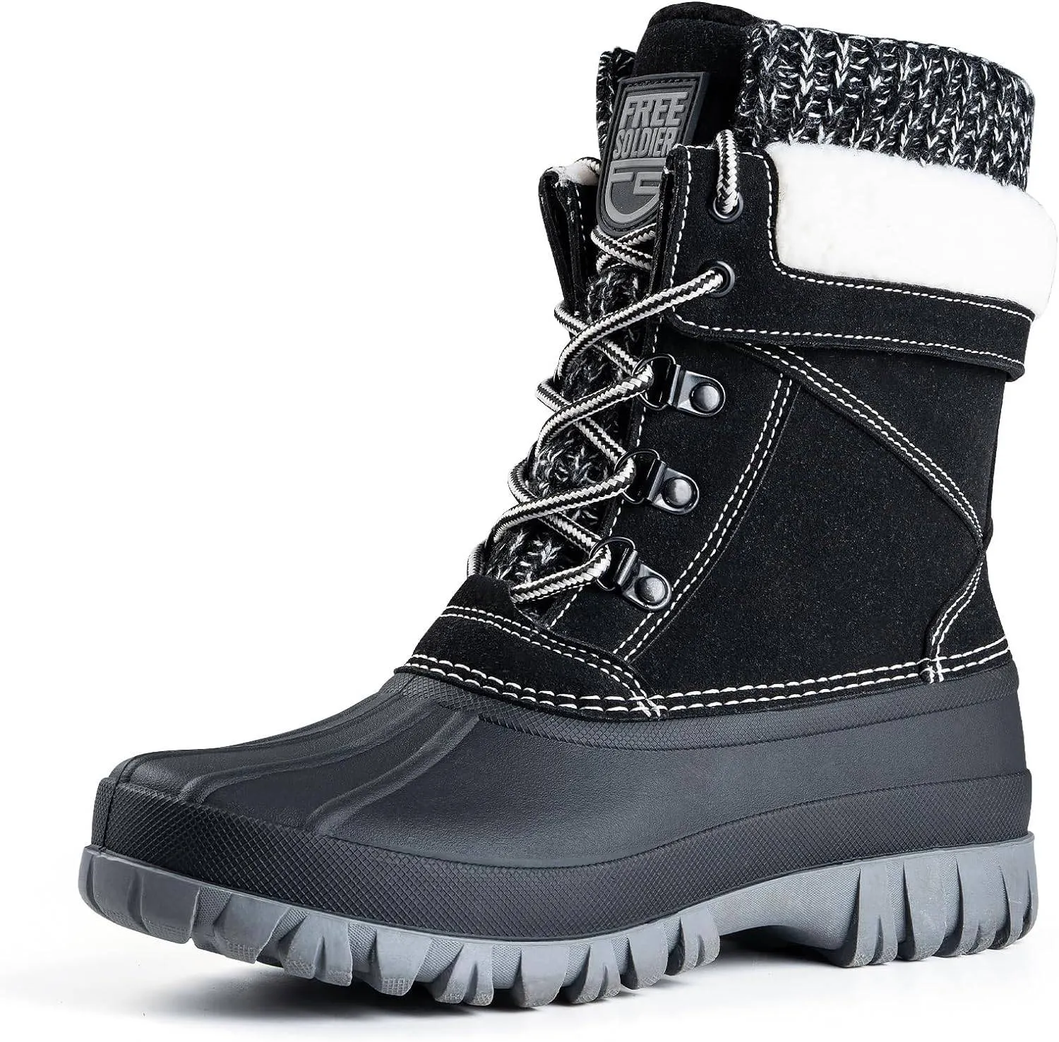 DROMA Women’s Waterproof Snow Hiking Boots