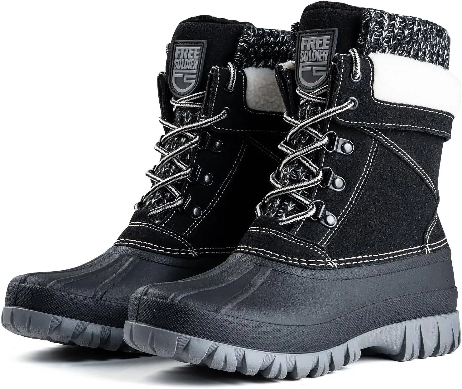 DROMA Women’s Waterproof Snow Hiking Boots