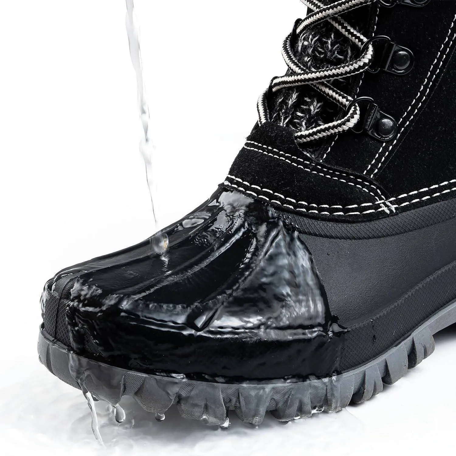 DROMA Women’s Waterproof Snow Hiking Boots