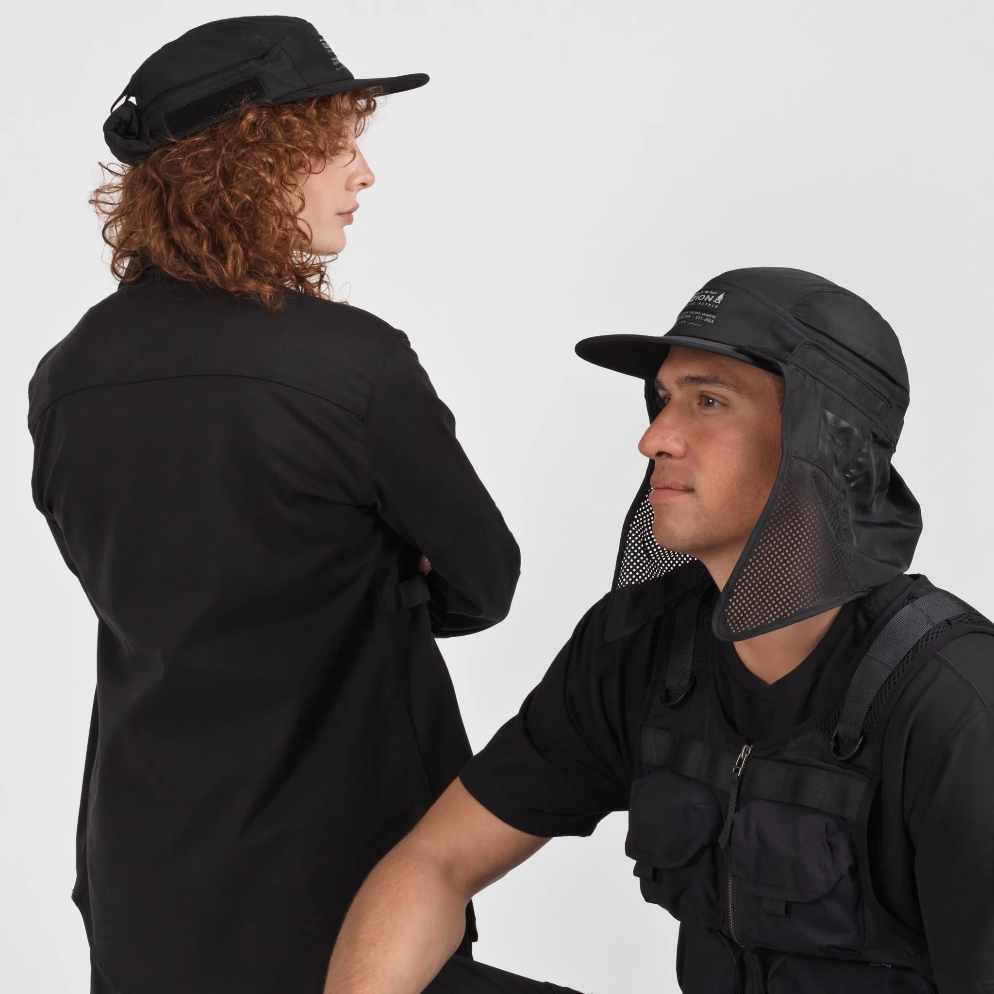 Elyzion "Amance" Desert Cap - Black
