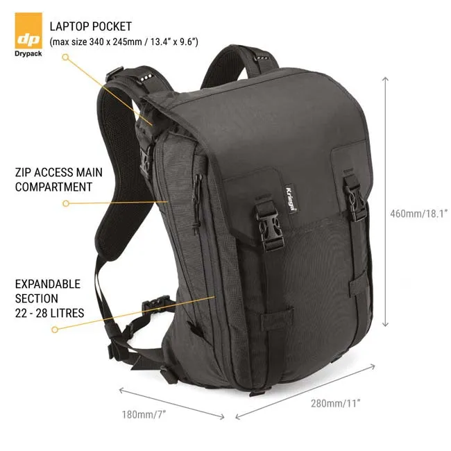 Kriega MAX28 Expandable Backpack