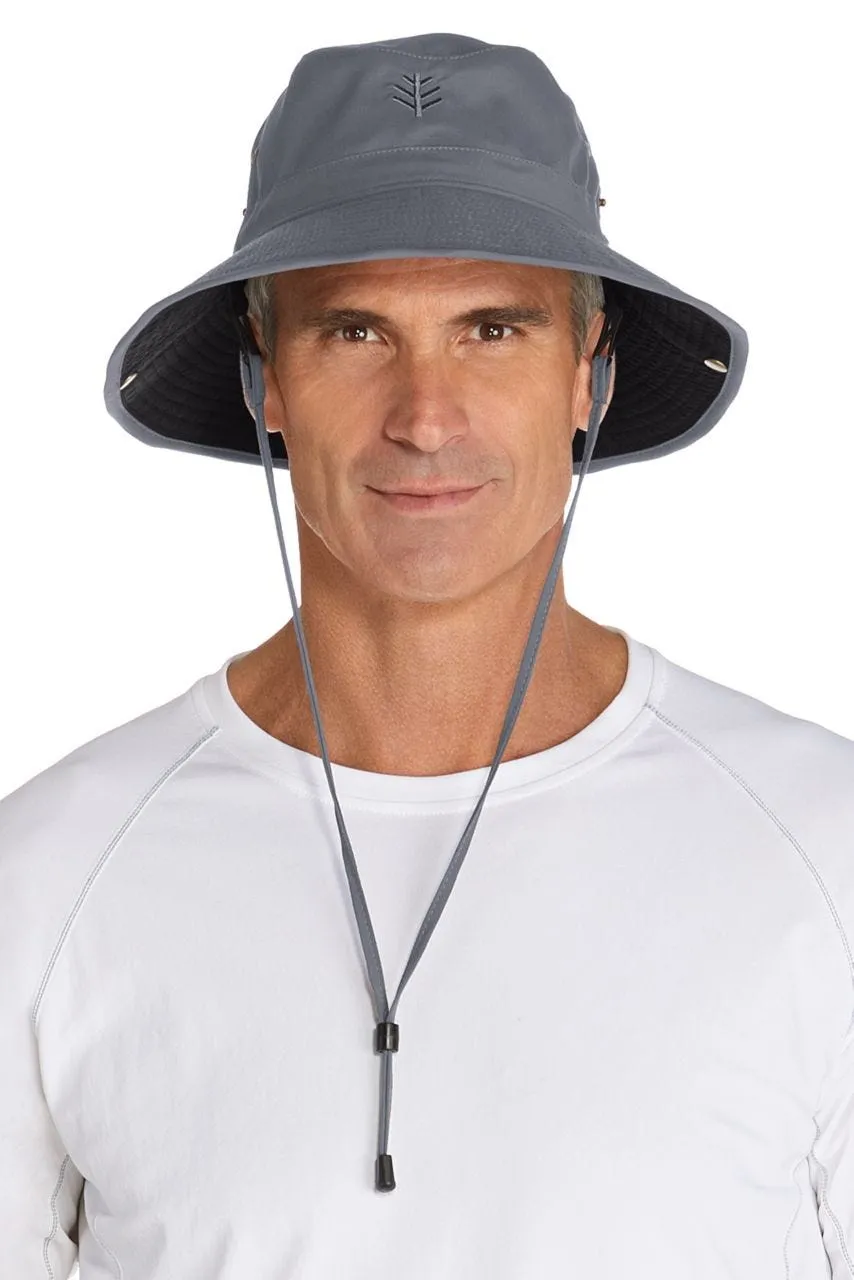 Men's Chase Featherweight Bucket Hat  |  Carbon/Black