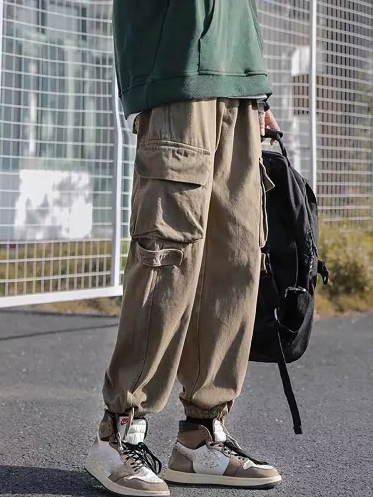 Men'S Retro Cargo Pants