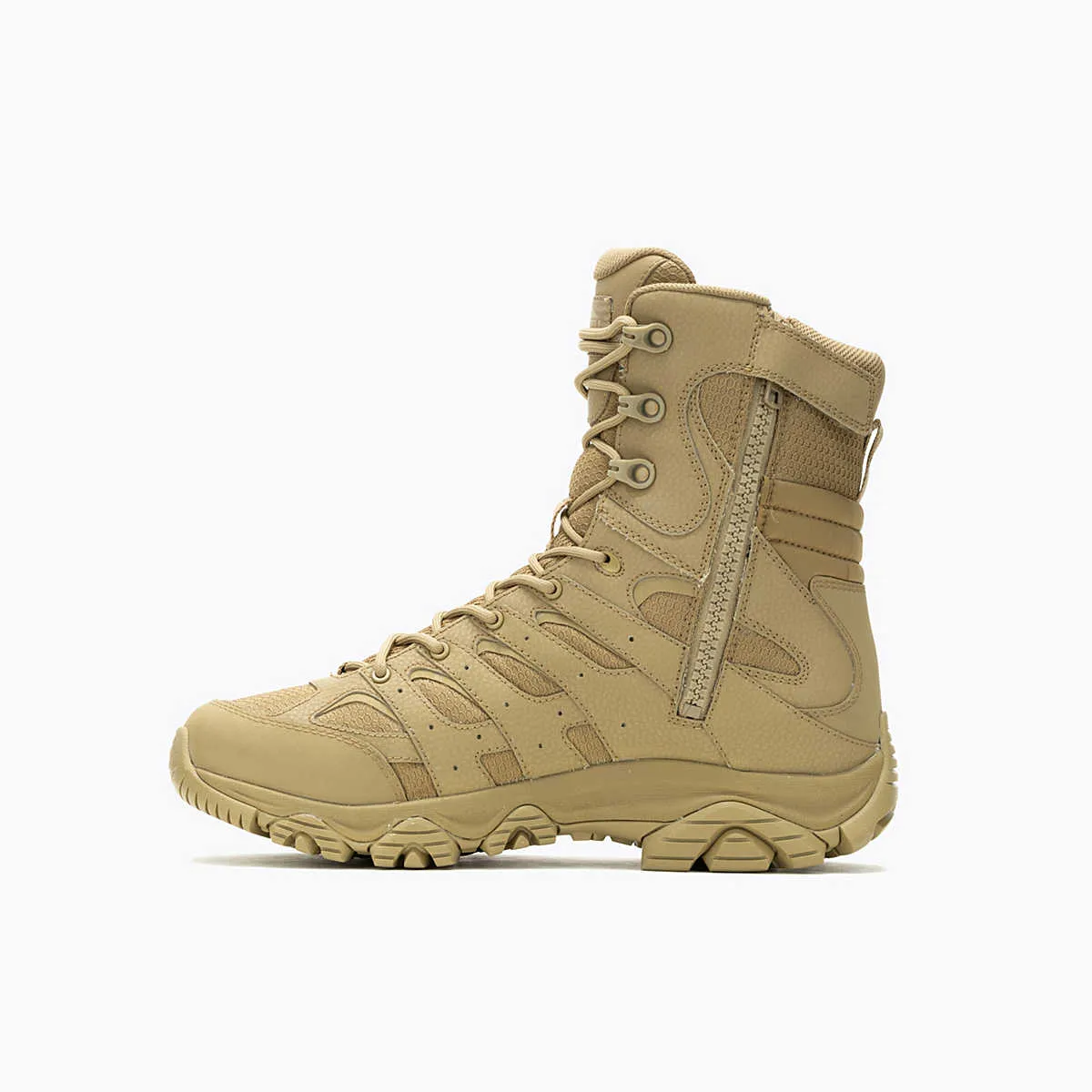 Merrell J004107 MOAB 3 TACTICAL 8" ZIP WATER PROOF - DARK COYOTE