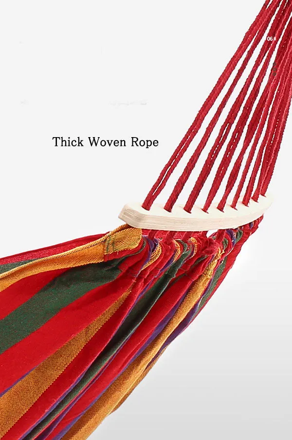 Outdoor Camping Hiking Traveling Lightweight Portable Folding Parachute Hammock Single Person 190 x 80 cm 150 kg Load Capacity 3 Colours