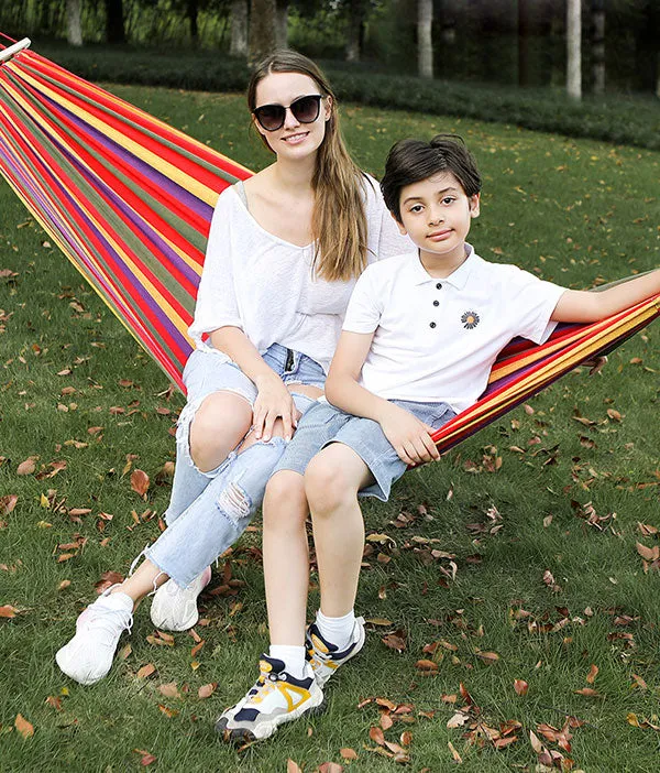 Outdoor Camping Hiking Traveling Lightweight Portable Folding Parachute Hammock Single Person 190 x 80 cm 150 kg Load Capacity 3 Colours