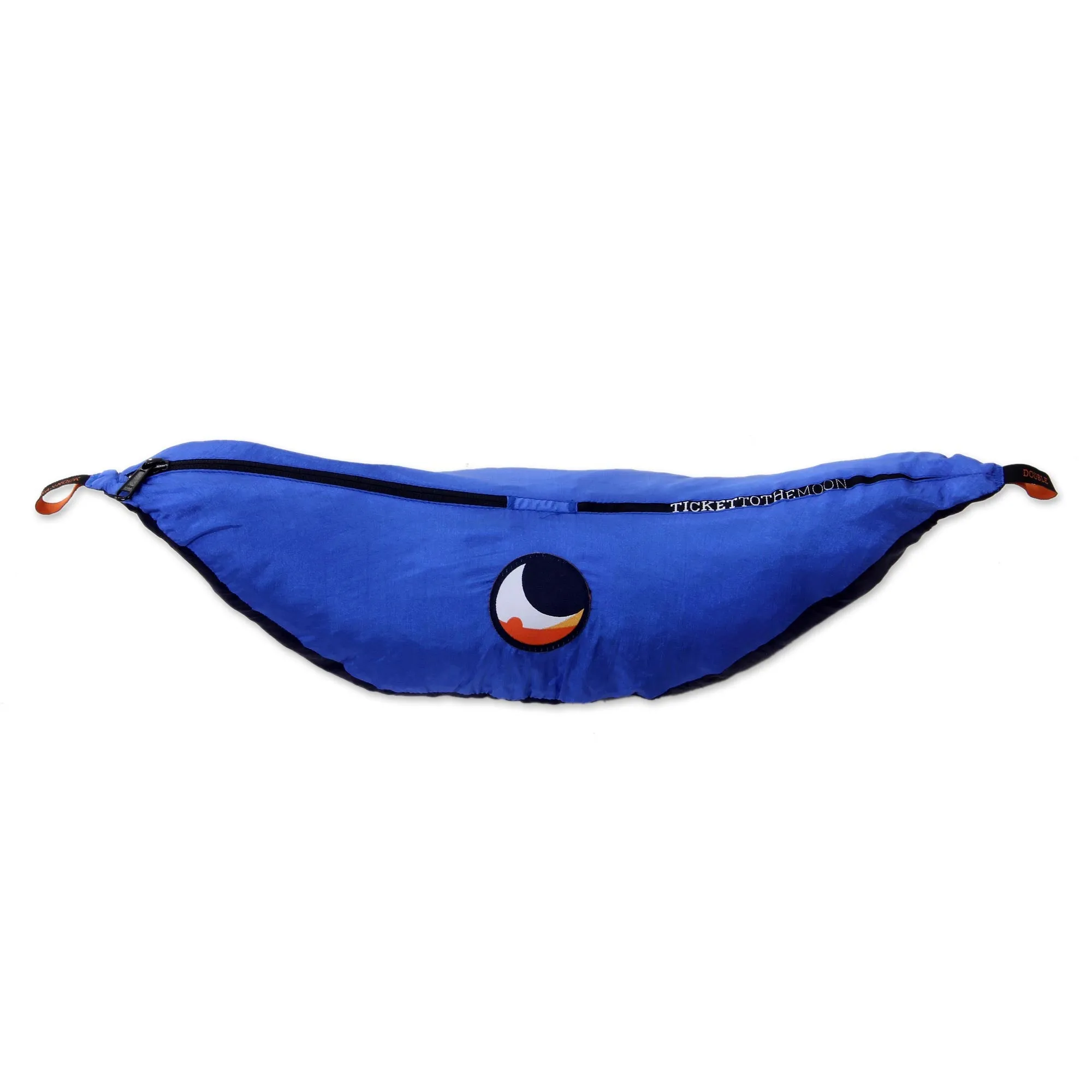 Pacific Dreams Portable Parachute Fabric Hammock Dark Light Blue (Single)