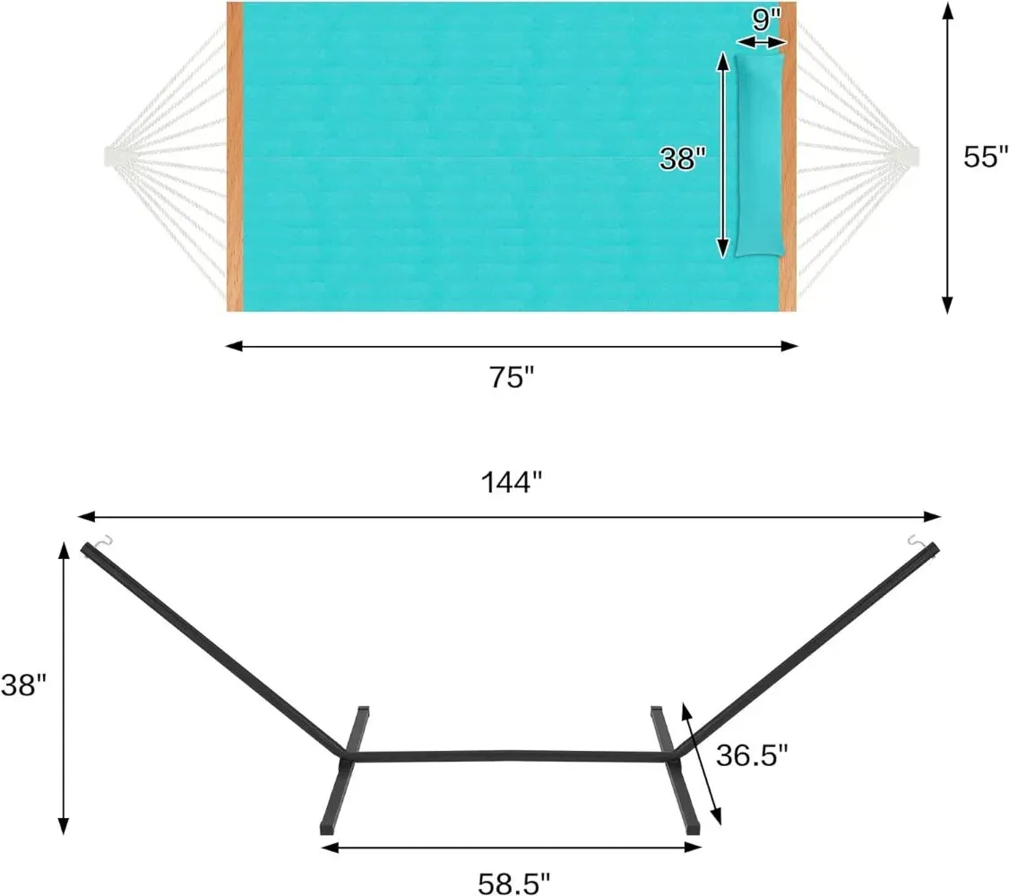 Poly Hammock with Pillow
