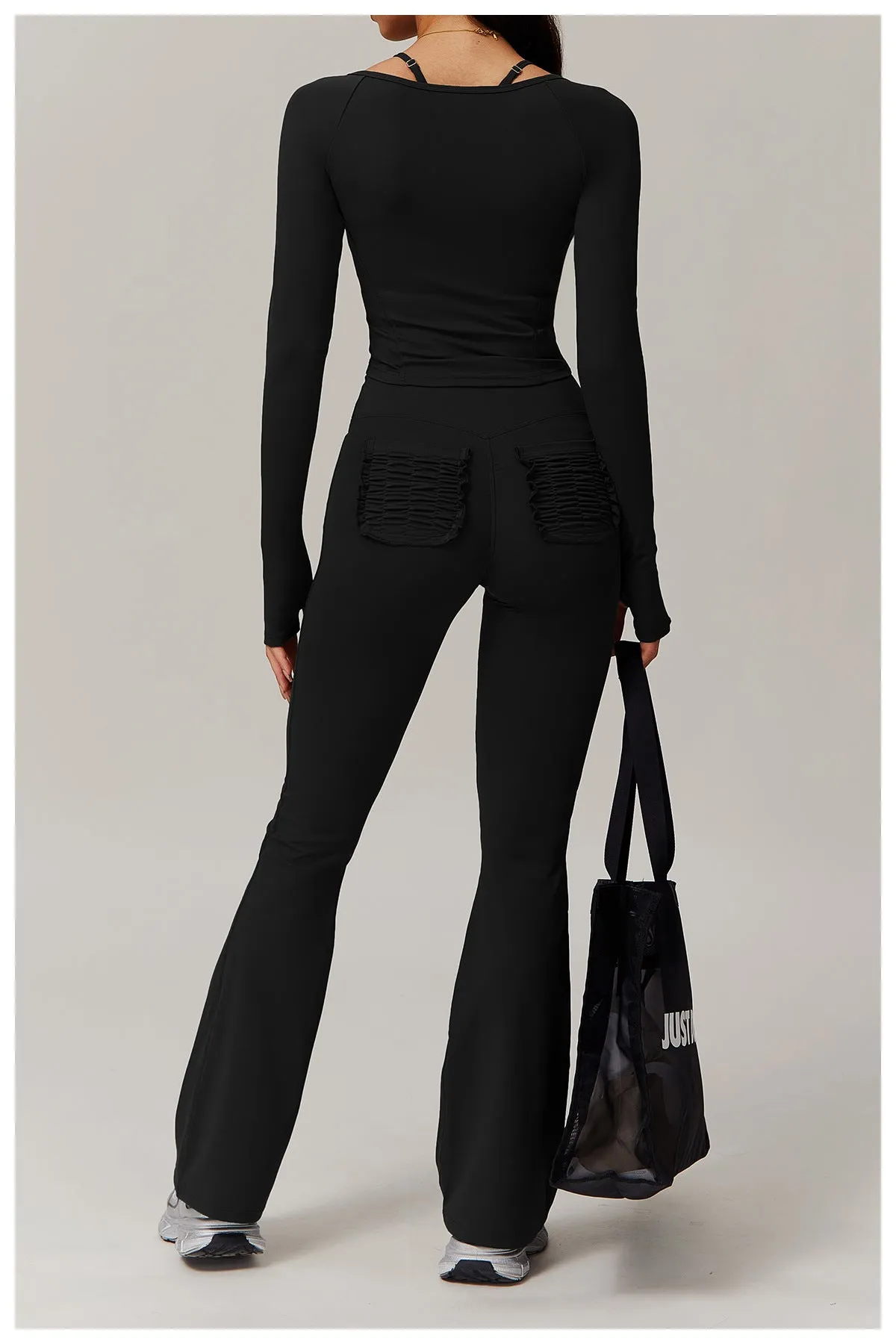 Quick-Dry Zip-Up Compression Long Sleeve Top