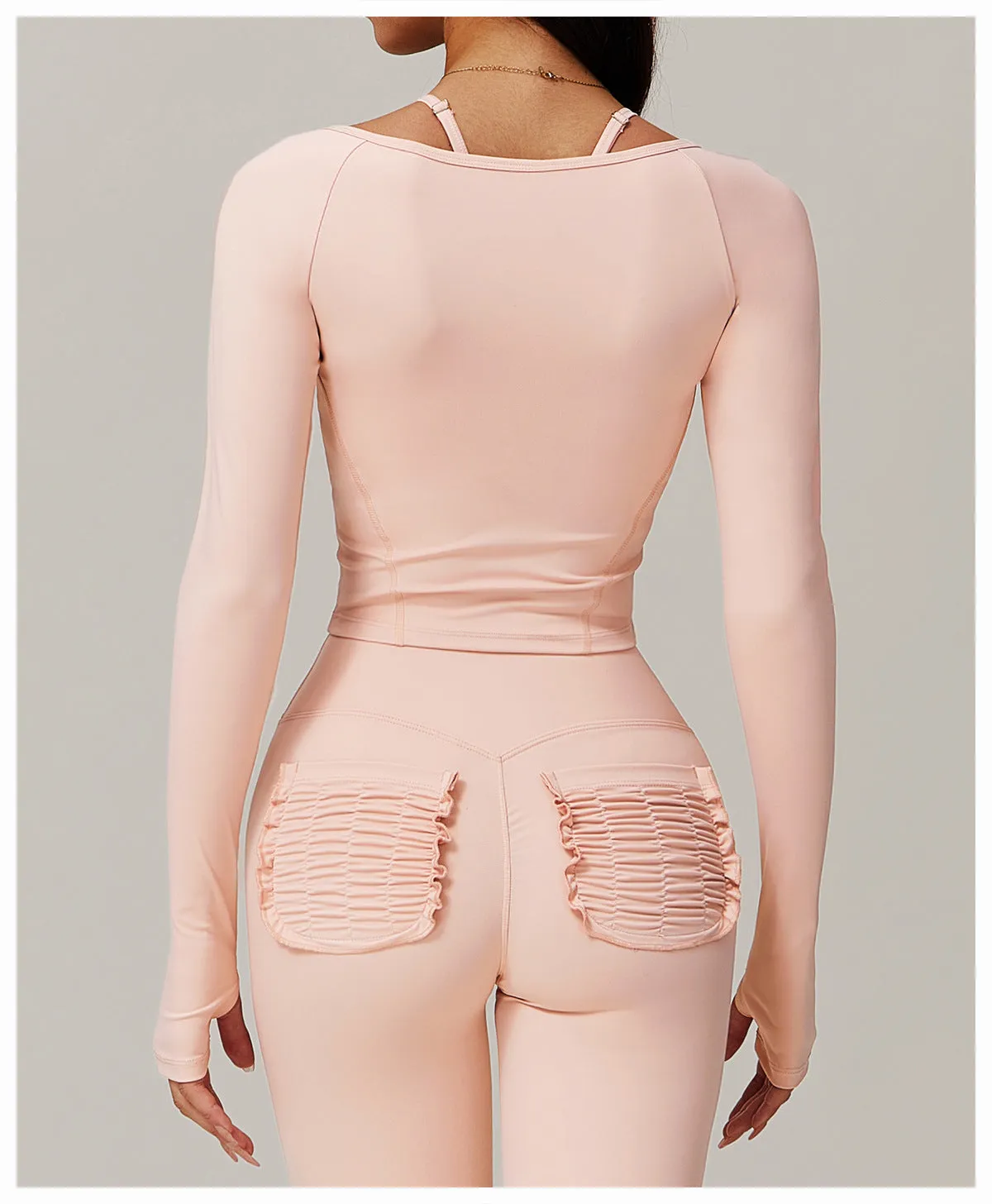 Quick-Dry Zip-Up Compression Long Sleeve Top