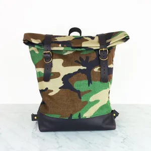 Roll Top Backpack / Backpack / Rucksack