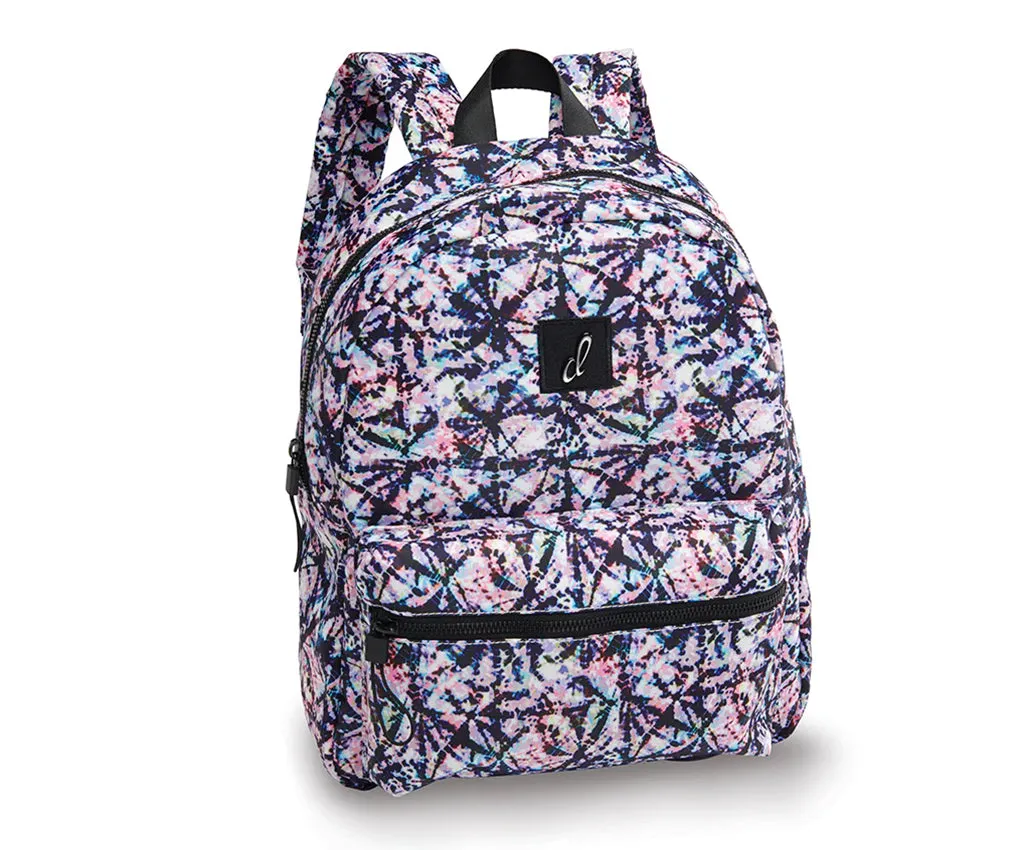 Splattered Tie Dye Backpack Bag