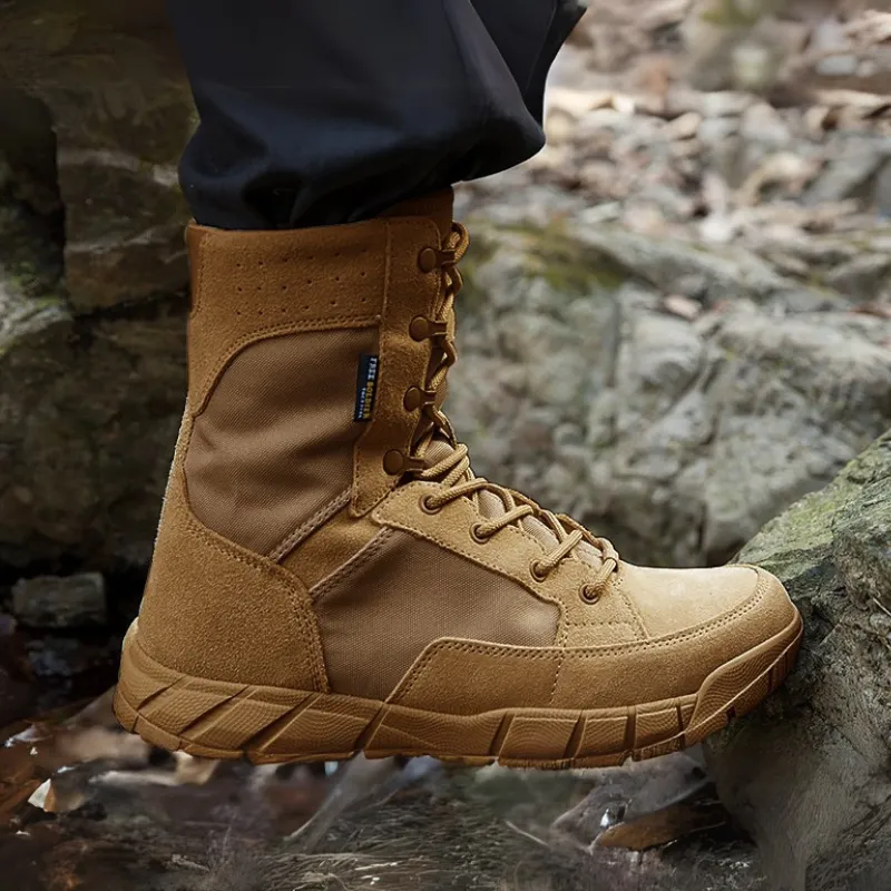 STORM II 8" Men’s Side Zip Military Work Boots