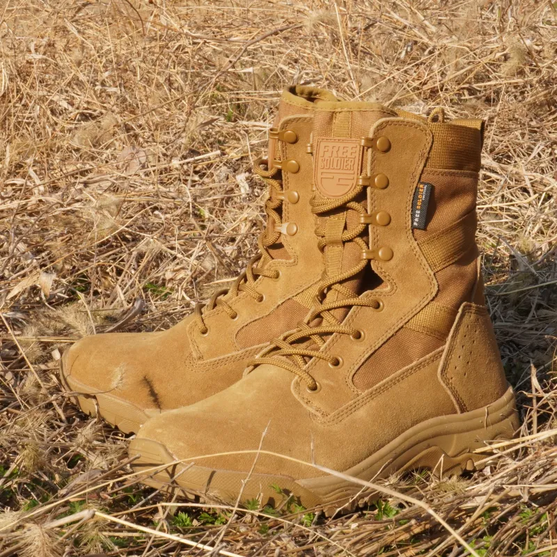 STORM II 8" Men’s Side Zip Military Work Boots