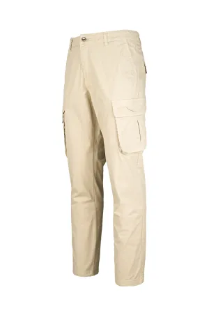 Stretch Cotton Cargo Trousers