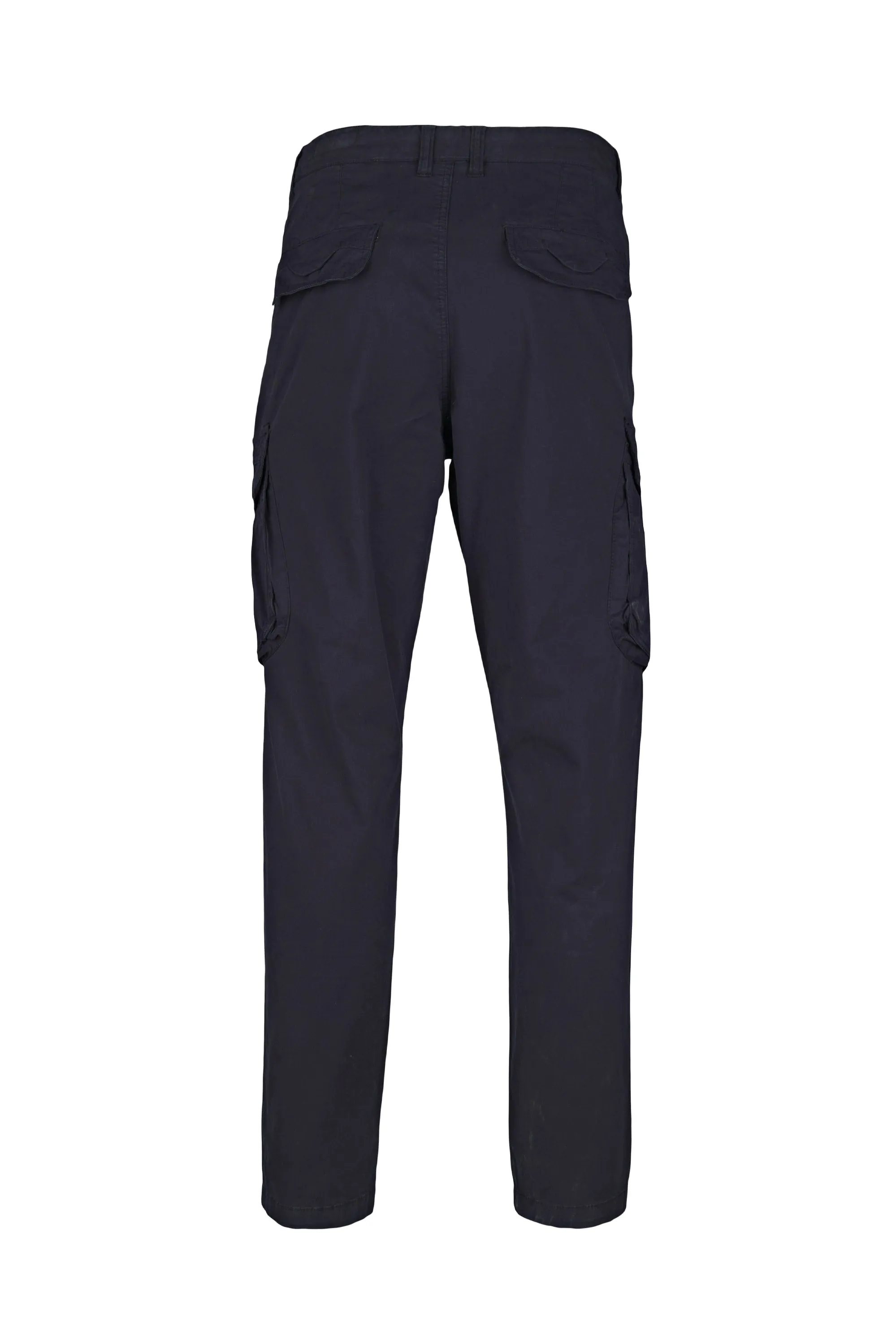 Stretch Cotton Cargo Trousers