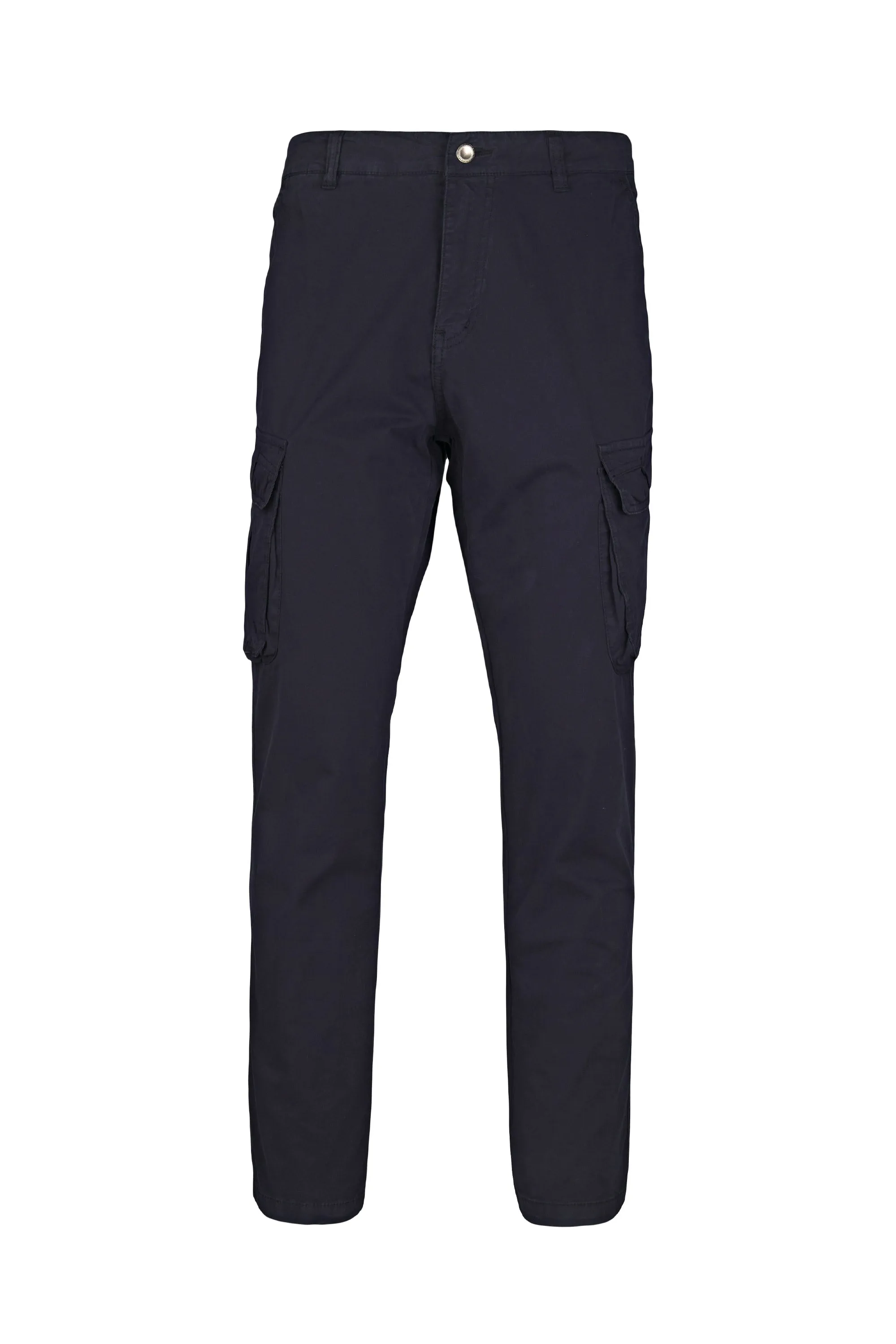 Stretch Cotton Cargo Trousers