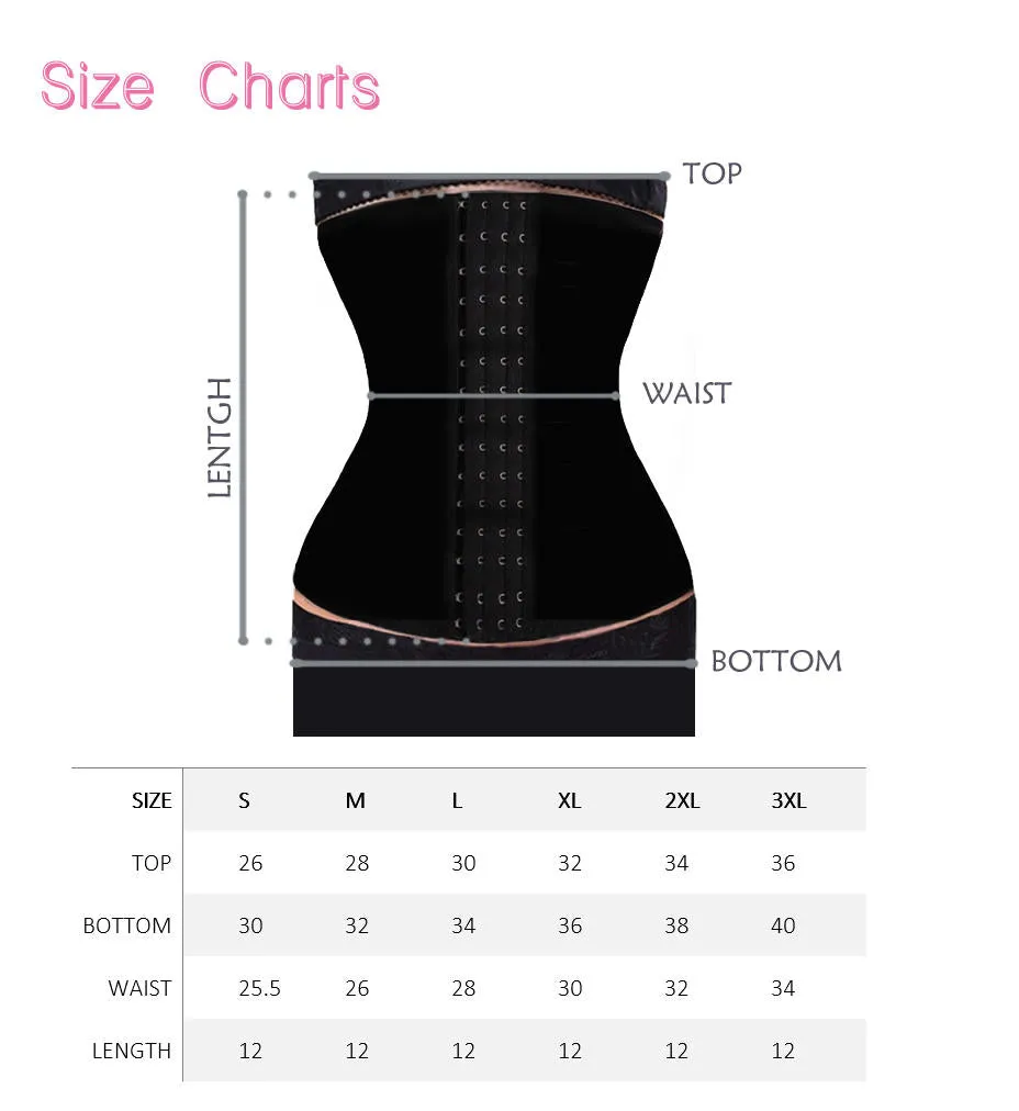 Sweet Look Latex Sport Girdle Corset - RM08