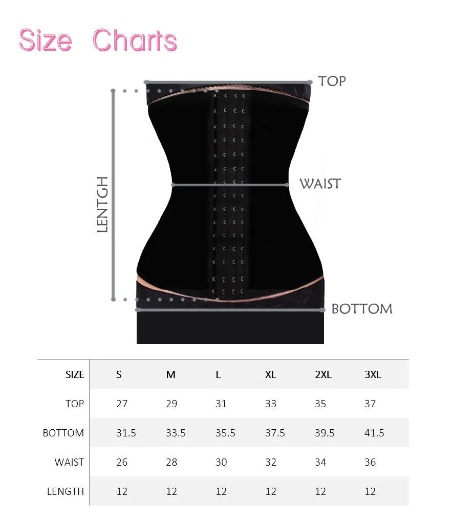 Sweet Look Latex Sport Girdle Corset - RM09