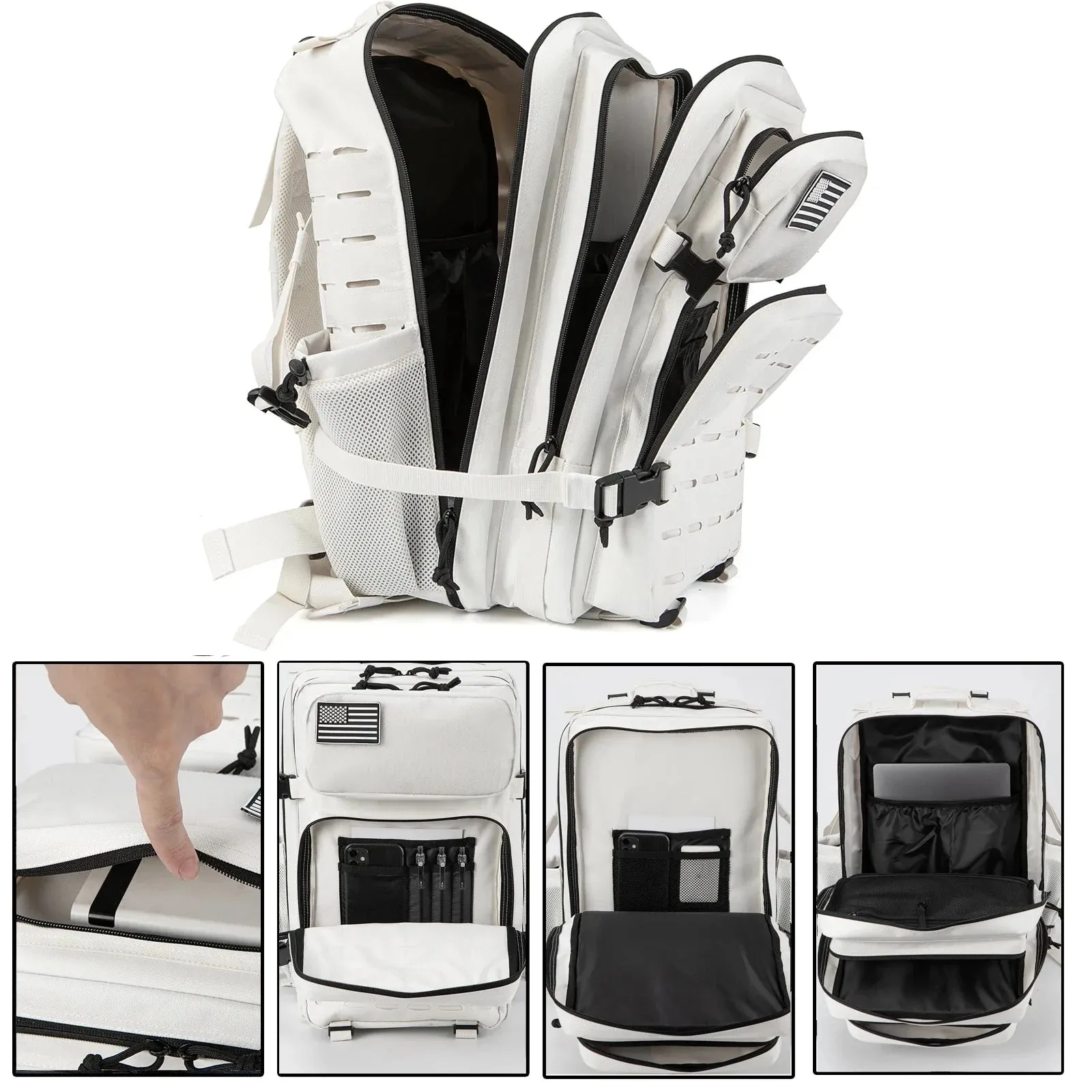 Tactical Utility Backpack with MOLLE System