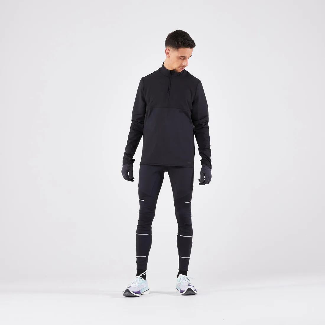 Touchscreen Running Gloves V2 - 100 Black
