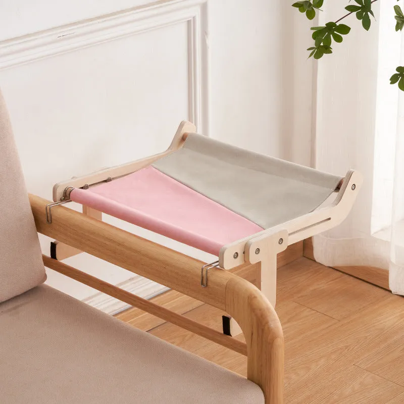 Window Sill and Bedside Lounging Perch for Cats